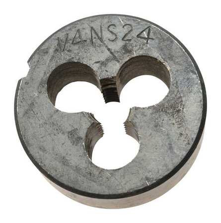 WESTWARD CCT1060-23 ALLOY STEEL DIE 1/4-24 UNF