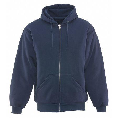 REFRIGIWEAR 0488RNAVXLG INSULATED QUILTED SWEATSHIRT REGULAR, NA