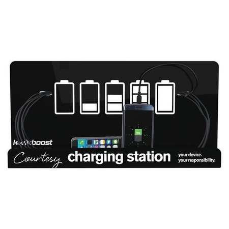 KWIKBOOST KB-M8TS-WMB CHARGING STATION,WALL,8 DEVICES