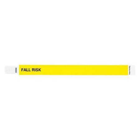 IDENTIPLUS T3UD-202-34 ID WRISTBAND TYVEK FALL RISK PK500