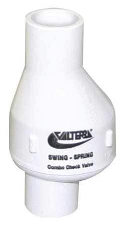 VALTERRA 200-05 CHECK VALVE 1/2IN SLIP X SLIP WHITE