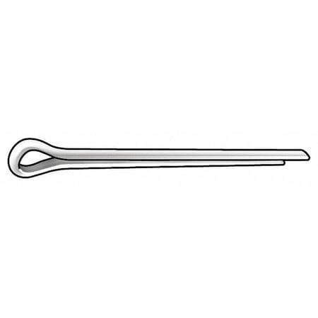 GRAINGER GLOBAL SOURCING U39350.007.0100 COTTER PIN EXT PRONG 5/64 DX1 L PK100