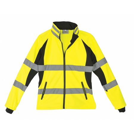 UTILITY PRO WEAR UHV668-S LADIES JACKET HI-VIS SMALL BLK/YLW