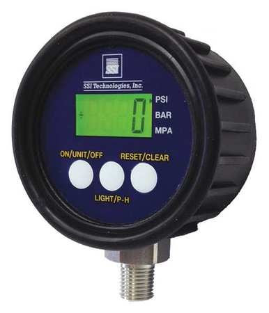 SSI MG1-5000-A-9V-R DIGITAL PRESSURE GAUGE 0TO5000PSI MG1-9V