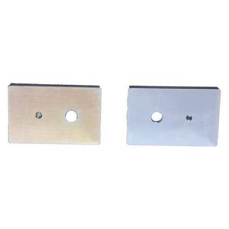 SECURITRON ASS-82 SPLIT STRIKE PLATE ALUMINUM MFR. NO M82
