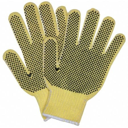 MCR SAFETY 9363LE CUT RESISTANT GLOVES, KEVLAR, LARGE, BRO
