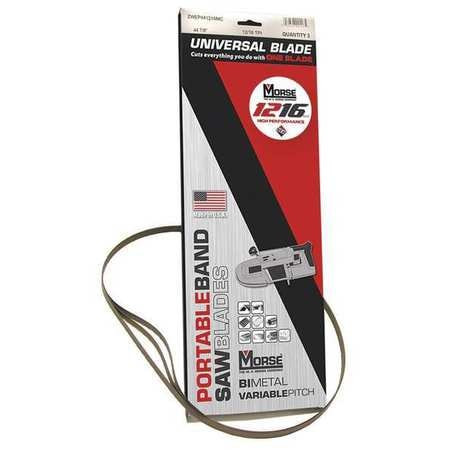 MORSE ZWEP351216MC BAND SAW BLADE 35-3/8 BLADE L PK3