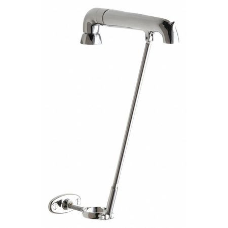 CHICAGO FAUCETS 814-SJKCP 7 1/8IN RIGID SPOUT WITH PAIL