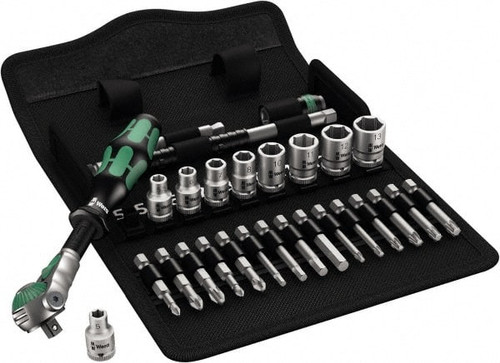 WERA 05004019001 1/4" DRIVE SOCKET SET