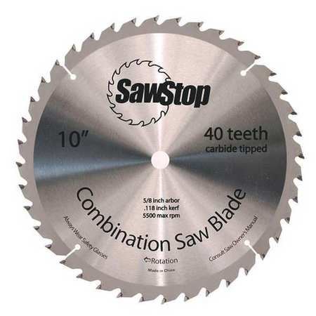 SAWSTOP CNS-07-148 CIRCULAR SAW BLADE,BLADE DIA. 10 IN.