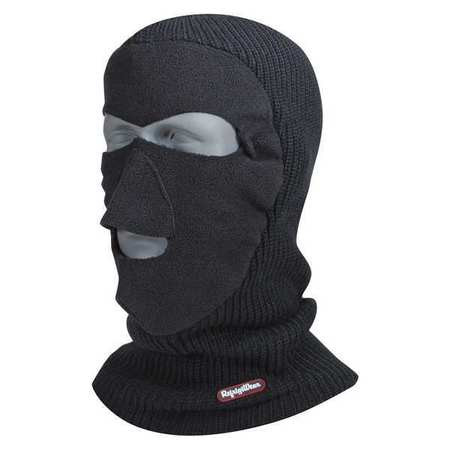 REFRIGIWEAR 0048RBLKOSA REFRIGIWEAR FLEECE FACE MASK, BLACK, 004