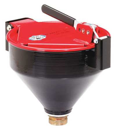NEW PIG DRM1125-RD-NPT DRUM FUNNEL STEEL 13 IN H RED
