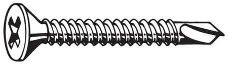 GRAINGER GLOBAL SOURCING U31307.015.0043 DRYWALL SCREWS PAN HEAD #7 FINE PK500