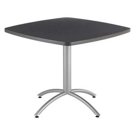 CAFEWORKS 65688 CAFE TABLE SQUARE GRAPHITE GRANITE