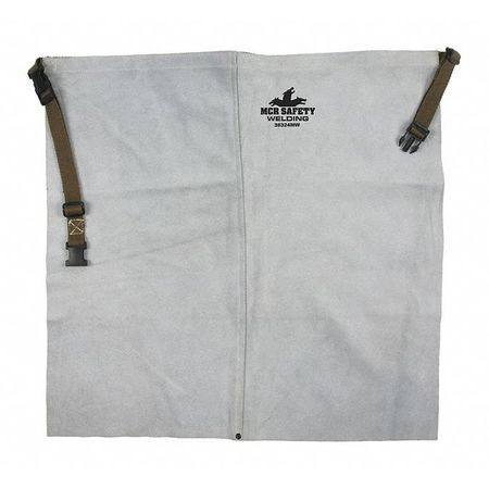 MCR SAFETY 38324MW LEATHER WELDING WAIST APRON 24"X 24"