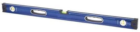 WESTWARD 32ZU60 I-BEAM LEVEL, ALUMINUM, BUBBLE, NEODYMIU