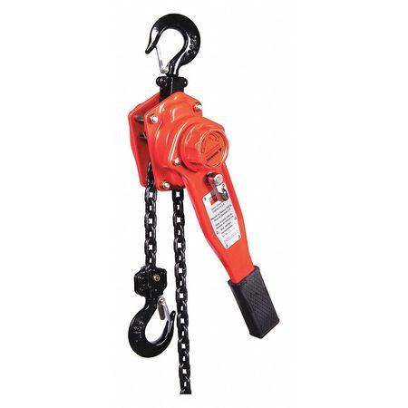 DAYTON 29XP45 LEVER CHAIN HOIST 1500 LB. LIFT 5 FT.
