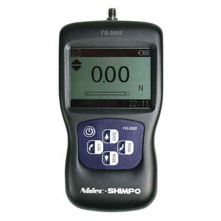 SHIMPO FG-3003 DIGITAL FORCE GAUGE 4 DIGIT LCD 10N