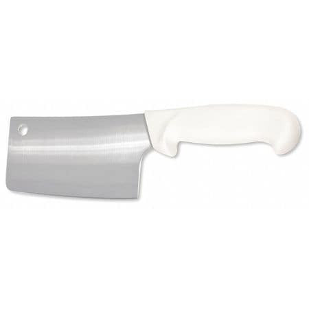 CRESTWARE KN60 CLEAVER STRAIGHT 6 IN L WHITE