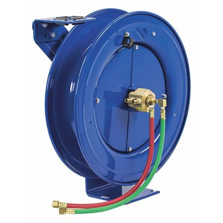 COXREELS SHWTL-N-150 HOSE REEL, SHW, 1/4 INCH ID, 50 FT HOSE 