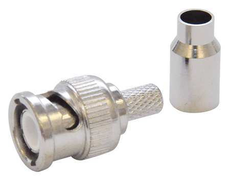 DOLPHIN COMPONENTS CORP DC-MC88-30 CABLE COUPLER BNC/MALE RG6 COAX PK10