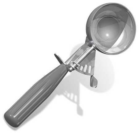 CRESTWARE D08 DISHER NO 8 ICE CREAM 18/8 SS