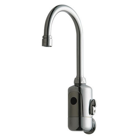 CHICAGO FAUCETS 116.124.AB.1 HYTRONIC GOOSENECK SINK FAUCET WITH DUAL