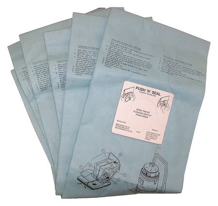 BISSELL BIGGREEN COMMERCIAL 332844 BISSELL COMMERCIAL COMVAC DISPOSABLE BAG