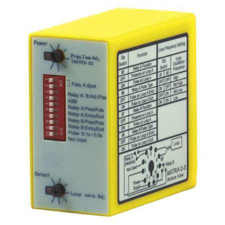 BEA 10MATRIXIIS1224 SINGLE LOOP DETECTOR,12-24VAC/DC