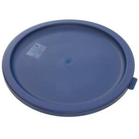CRESTWARE RCCL1218 ROUND STORAGE CONTAINER LID BLUE