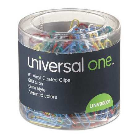 UNIVERSAL ONE UNV95001 PAPER CLIP WIRE NO. 1 SIZE PK500