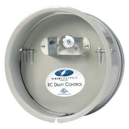 FIELD CONTROLS 7"RC DRAFT CONTROL 38.5 N CAPCTY 6 TO 8IN DIA