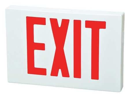 FULHAM FHEX21WREM EXIT SIGN, WHITE, 1 OR 2 FACE(S), LED, U