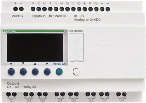 SCHNEIDER ELECTRIC SR2B201JD ZELIO SR 20 IO 12VDC