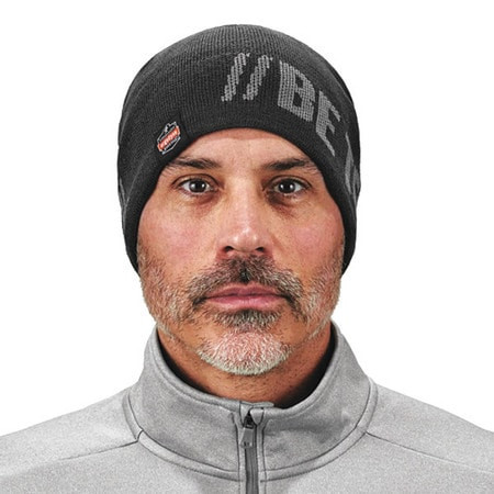 N-FERNO 6819BT KNIT CAP - BE TENACIOUSBLACK