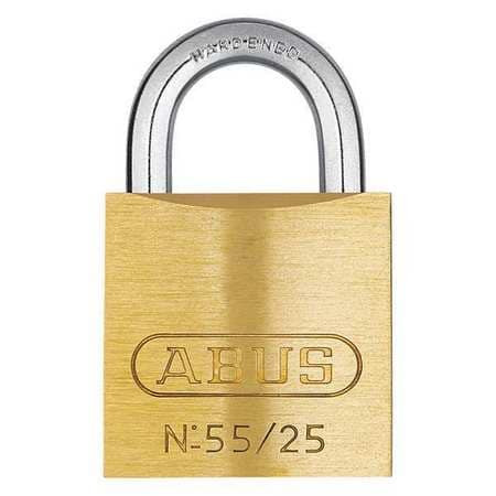 ABUS 55/25 KD KEYED PADLOCK DIFFERENT 1 W