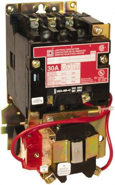 SQUARE D 8903SPO10V02 LIGHTING CONTACTOR 600VAC 60A NEMA