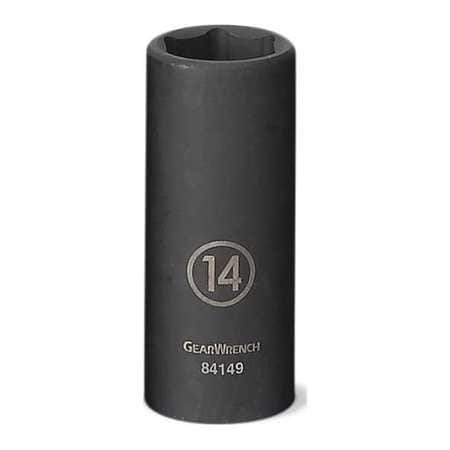 GEARWRENCH 84148 1/4" DRIVE 13MM DEEP IMPACT SOCKET