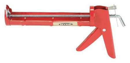 HYDE TOOLS 46400 GUN CAULK SMOOTH ROD 9IN/10OZ