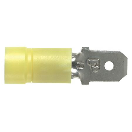 PANDUIT CORPORATION DV10-250M-L MALE DISCONNECT,VINYL,0.98 IN.,PK50