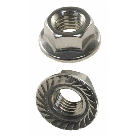 GRAINGER GLOBAL SOURCING U51108.013.0001 LOCK NUT #6-32 GR 18-8 SS PLAIN PK50