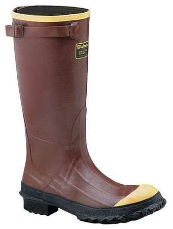 LACROSSE 223050 RUBBER BOOTS SZ 13 16 H RUST STL PR