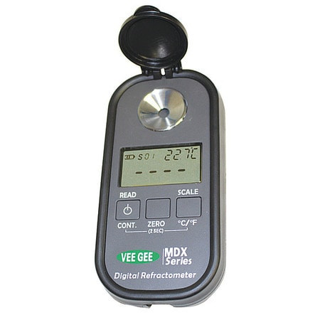 VEE GEE SCIENTIFIC INC. MDX-201 DIGITAL REFRACTOMETER,NACL