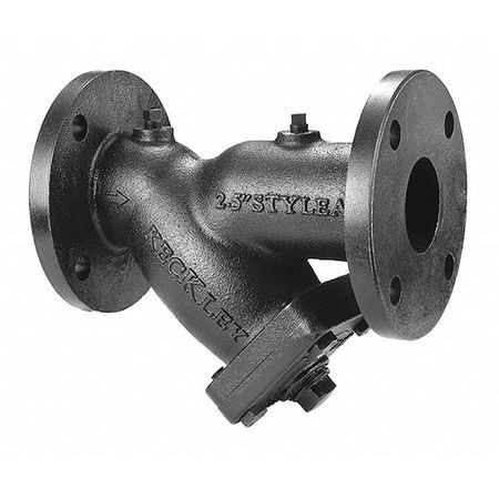 O C KECKLEY COMPANY 51FFY-CI125P34-FBI-A7 Y STRAINER 304 SS 5 FLANGED FIBER