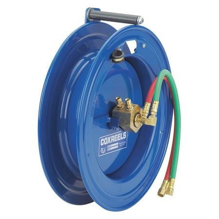 COXREELS SL19WTL-175 HOSE REEL, SW, 1/4 INCH ID, 75 FT HOSE L