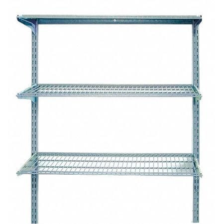 LOCBOARD 1795 WALL MOUNTED WIRE SHELVING 375 LB