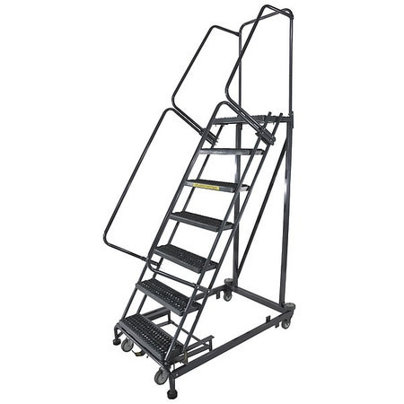 BALLYMORE WA-ML073214G ROLLING LADDER,SERRATED STEP TREAD,STEEL