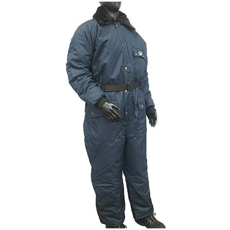 XPLORO 22013-RLRGB COVERALL L MENS NAVY NYLON