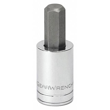 GEARWRENCH 80162 1/4" DRIVE HEX BIT METRIC SOCKET 2.5MM