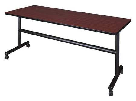 REGENCY MKFT7224MH MOBILE TABLE 72 IN W MAHOGANY FLIP TOP